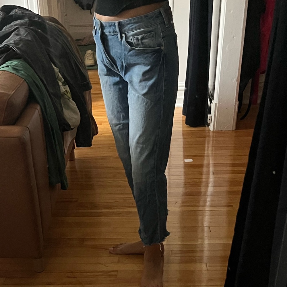 Mavi NIKI High-Rise Straight Crop Jeans size 30